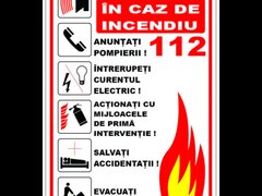Indicator dati alarma in caz de incendiu